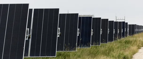 Featured utility-scale solar project